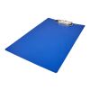 Carpeta de plástico azul cobalto
