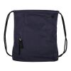 Mochila de seda pongee (190T) con cordones. azul
