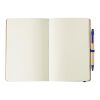 Cuaderno de cartón reciclado Theodore negro