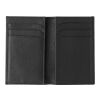 Billetero tarjetero de piel RFID negro | sin montaje de publicidad | no disponible | no disponible