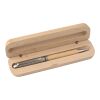 Bolígrafo de bambú marrón | sin montaje de publicidad | no disponible | no disponible
