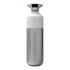 Dopper Steel 800 ml plata/blanco | sin montaje de publicidad | no disponible | no disponible