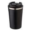 Vaso termo de acero inox. negro | sin montaje de publicidad | no disponible | no disponible