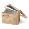 Bolsa nevera de tejido de papel marrón | sin montaje de publicidad | no disponible | no disponible