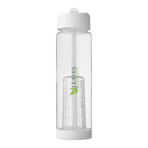 Botella con infusor "Tutti Frutti" Estándar | blanco-blanco | sin montaje de publicidad | no disponible | no disponible