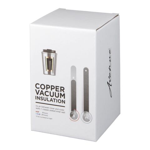 Vaso de cobre al vacío de 360 ml a prueba de fugas &quot;Thor&quot; Estándar | Azul | sin montaje de publicidad | no disponible | no disponible