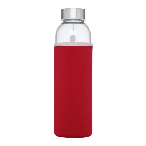 Bidón deportivo de vidrio de 500&nbsp;ml "Bodhi" Estándar | Rojo | no disponible | sin montaje de publicidad | no disponible | no disponible | no disponible