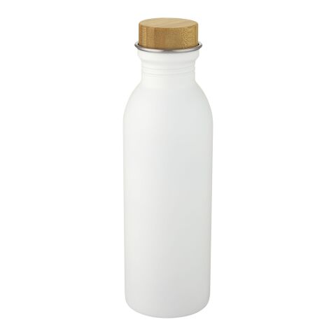 Bidón deportivo de acero inoxidable de 650 ml "Kalix" Estándar | Flúor | sin montaje de publicidad | no disponible | no disponible