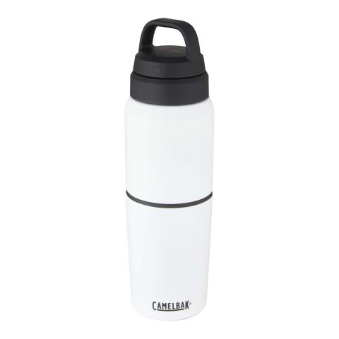 CamelBak® bidón de acero inoxidable con aislamiento al vacío de 500 ml y vaso de 350 ml &quot;MultiBev&quot; Estándar | blanco | sin montaje de publicidad | no disponible | no disponible