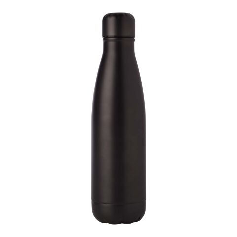 Bidón con aislamiento de acero inoxidable reciclado de 500&nbsp;ml con certificación RCS "Cove" Estándar | Titanio | sin montaje de publicidad | no disponible | no disponible