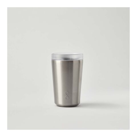 Vaso con aislamiento de 350&nbsp;ml “Ocean Bottle” Estándar | Gris acero inoxidable | sin montaje de publicidad | no disponible | no disponible
