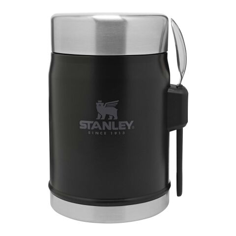 Tarro de 400 ml con cuchador &quot;Stanley Legendary&quot; Estándar | Negro intenso | sin montaje de publicidad | no disponible | no disponible