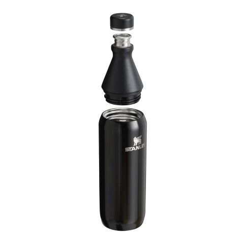 Botella de agua de 600 ml "Stanley All Day Slim" Negro intenso