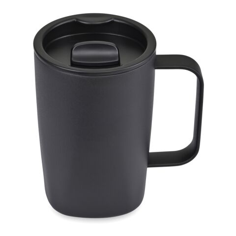 Taza reciclada RCS de Aviana™ Rowan de 450 ml negro | sin montaje de publicidad | no disponible | no disponible
