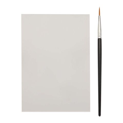Set de cuaderno para colorear y rotuladores acuarelables "Quell" blanco