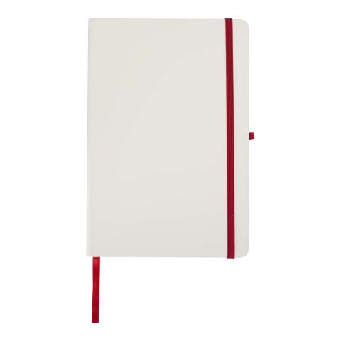 Cuaderno Spectrum A5 de tapa dura con bordes de colores Rojo