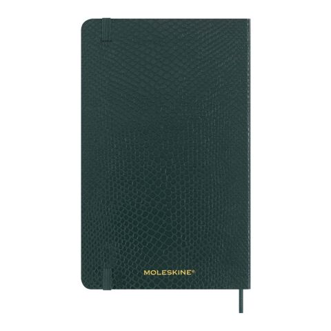 Libreta de tapa blanda L rayada &quot;Moleskine Vegea Boa&quot; Verde | sin montaje de publicidad | no disponible | no disponible