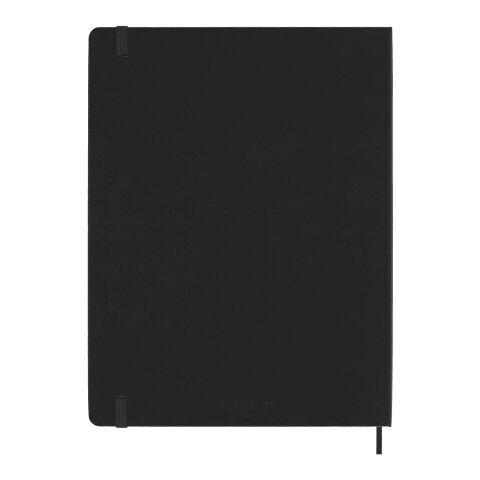 Agenda semanal XL de 12 meses con tapa dura "Moleskine" Estándar | Negro intenso | sin montaje de publicidad | no disponible | no disponible