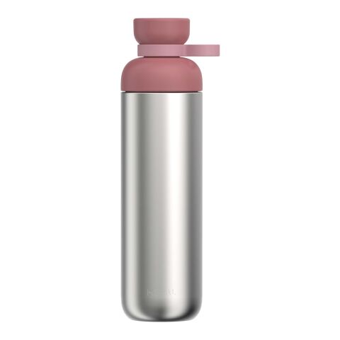 Botella de agua Mepal Vita de 900 ml, de acero inoxidable reciclado Rosa