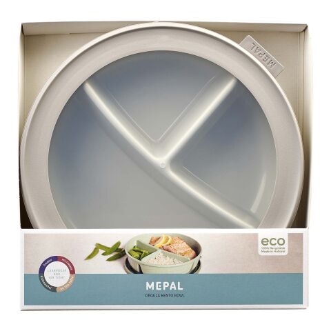 Cuenco para bento Cirqula de Mepal (250+250+500 ml) blanco
