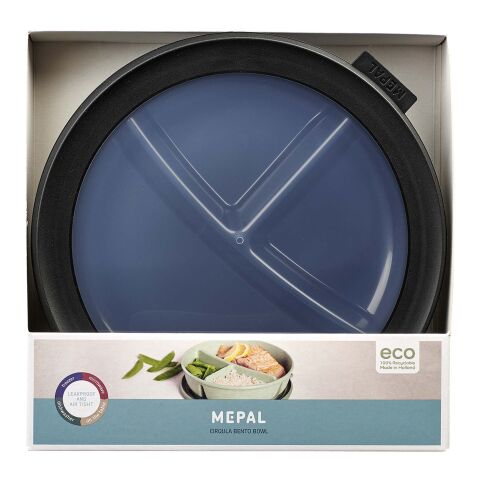 Cuenco para bento Cirqula de Mepal (250+250+500 ml) Negro intenso