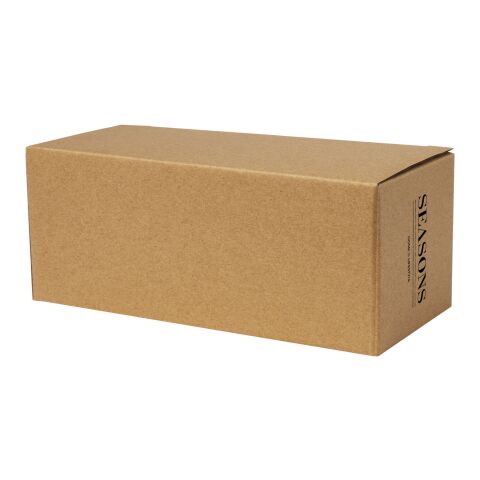 Dos tazas de vidrio de doble pared de 100 ml con posavasos de bambú &quot;Manti&quot; Estándar | Transparente-Natural | sin montaje de publicidad | no disponible | no disponible