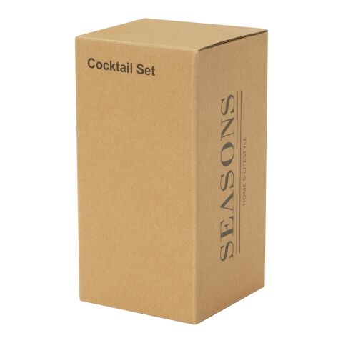 Coctelera de acero inoxidable reciclado &quot;Gaudie&quot; Estándar | Blanco | sin montaje de publicidad | no disponible | no disponible