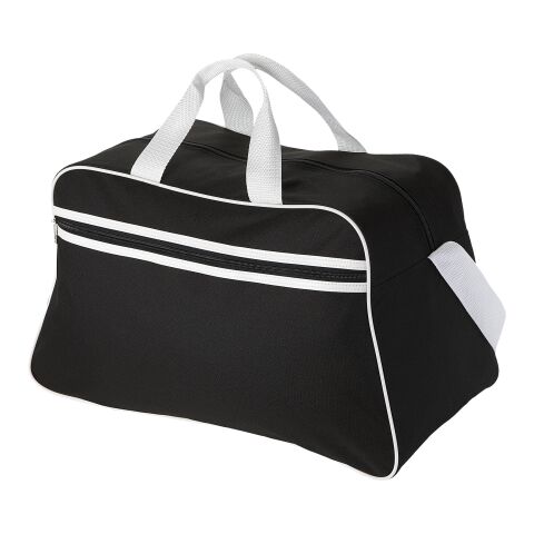 Bolsa de deporte San Jose Estándar | Negro intenso-Blanco | sin montaje de publicidad | no disponible | no disponible | no disponible