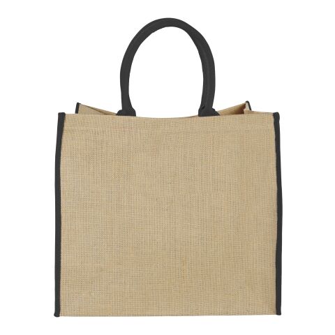 Bolsa grande tote Estándar | Natural-Negro intenso | sin montaje de publicidad | no disponible | no disponible