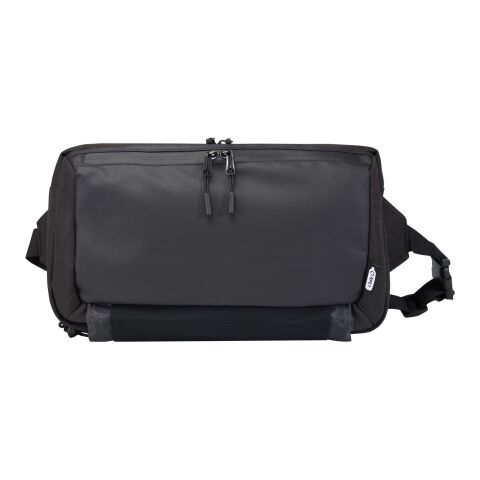 Bolsa bandolera modular de material reciclado GRS &quot;Roam&quot; Estándar | negro | sin montaje de publicidad | no disponible | no disponible | no disponible