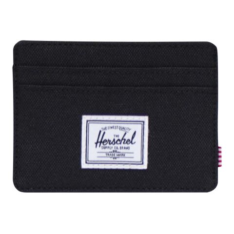 Tarjetero RFID reciclado "Herschel Charlie" Estándar | Negro intenso | sin montaje de publicidad | no disponible | no disponible | no disponible