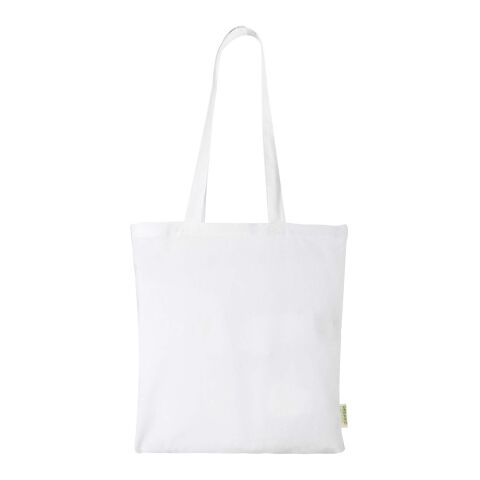 Bolsa Tote de 7 l algodón orgánico OCS de 140&nbsp;g/m² "Odisha" Estándar | Blanco | sin montaje de publicidad | no disponible | no disponible | no disponible
