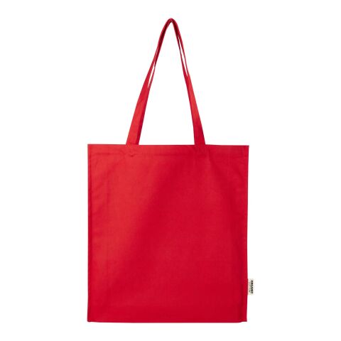 Bolsa Tote con refuerzos de 14&nbsp;l algodón orgánico OCS de 180&nbsp;g/m² "Odisha" Estándar | Rojo | sin montaje de publicidad | no disponible | no disponible | no disponible