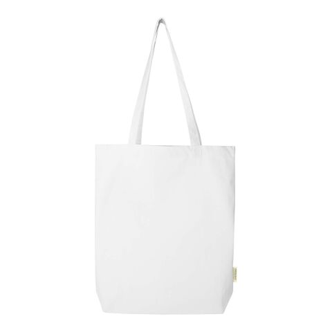 Bolsa Tote de 10&nbsp;l algodón orgánico OCS de 270&nbsp;g/m² "Odisha" Estándar | Blanco | sin montaje de publicidad | no disponible | no disponible | no disponible