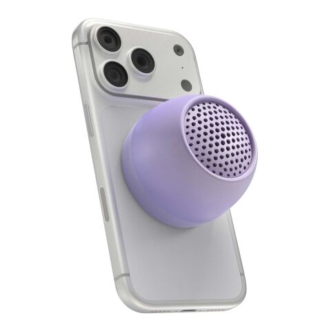 Altavoz inalámbrico magnético e impermeable Boompods Zero-Snap de 5 W Morado claro