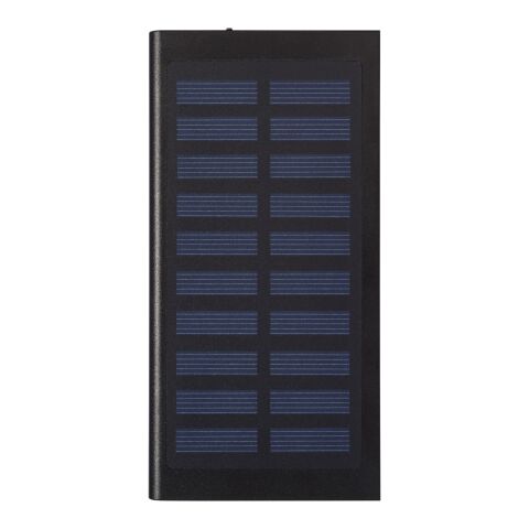 Batería externa solar 8000 mAh &quot;Stellar&quot; Estándar | Negro | sin montaje de publicidad | no disponible | no disponible