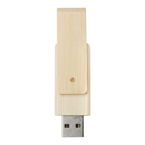 Memoria USB de bambú de 4 GB &quot;Rotate&quot; Estándar | Beige | sin montaje de publicidad | no disponible | no disponible
