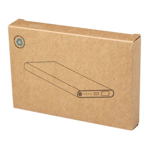 Batería externa tipo C de aluminio reciclado de 4000 mAh &quot;Pep&quot; Estándar | Rojo | sin montaje de publicidad | no disponible | no disponible