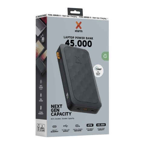 Batería externa de 45 000 mAh 67 W &quot;Xtorm FS5451 Fuel Series&quot; Estándar | Negro transparente | sin montaje de publicidad | no disponible | no disponible