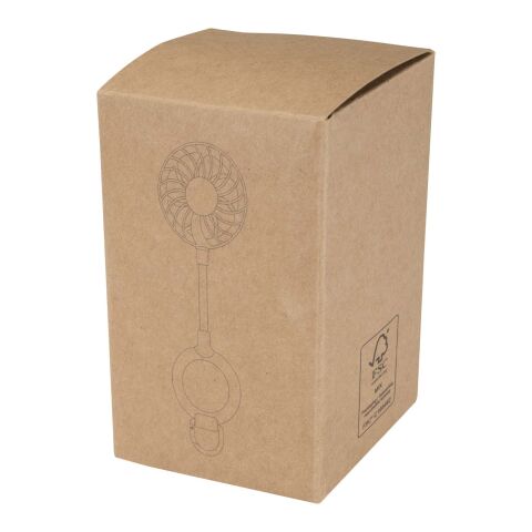 Ventilador portátil magnético de plástico reciclado "Ventio" Estándar | Blanco | sin montaje de publicidad | no disponible | no disponible