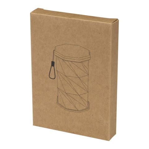 Lámpara de mesa plegable de plástico reciclado Celestia blanco