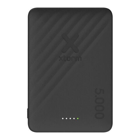 Batería externa inalámbrica de 15&nbsp;W y 5000&nbsp;mAh "Xtorm Go2" Estándar | Negro intenso | sin montaje de publicidad | no disponible | no disponible