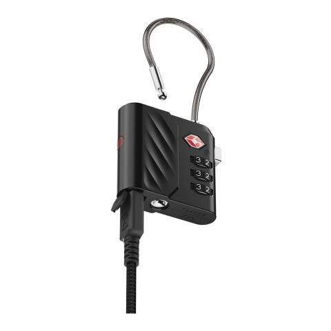 Candado de combinación Xtorm Lock Tag TSA con localizador Negro intenso
