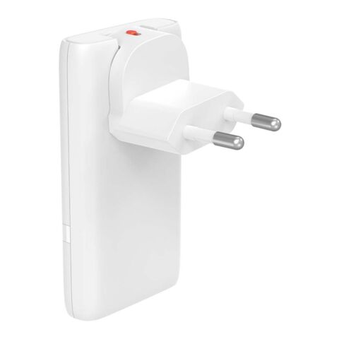 Cargador SKROSS® Klip Slim de 65 W con varias puntas blanco