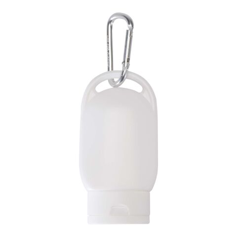 Crema solar FPS 30 con mosquetón "Rosie" Estándar | Blanco | sin montaje de publicidad | no disponible | no disponible