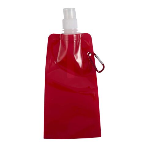 Cantimplora plegable de 480 ml "Sipzy" Estándar | Rojo | sin montaje de publicidad | no disponible | no disponible