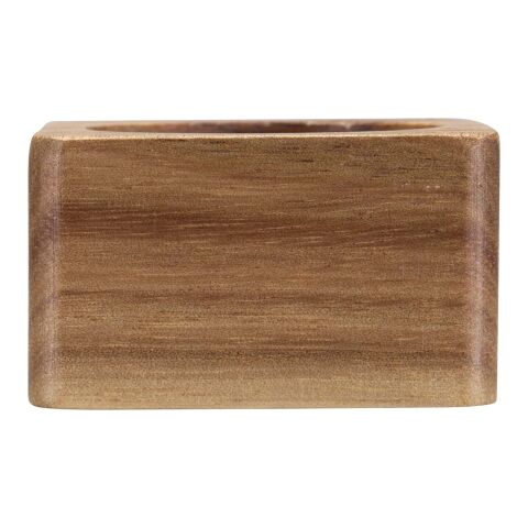 Portapañuelos de madera de acacia de Napora Madera