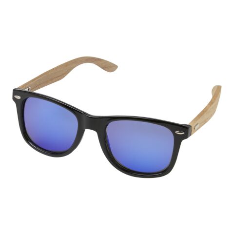 Gafas de sol polarizadas con cristal de espejo de PET reciclado/madera en caja de regalo &quot;Hiru&quot; Estándar | Madera | sin montaje de publicidad | no disponible | no disponible