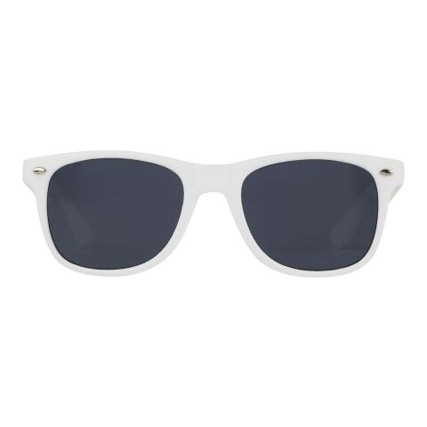 Gafas de sol de plástico reciclado &quot;Sun Ray&quot; Estándar | Blanco | sin montaje de publicidad | no disponible | no disponible