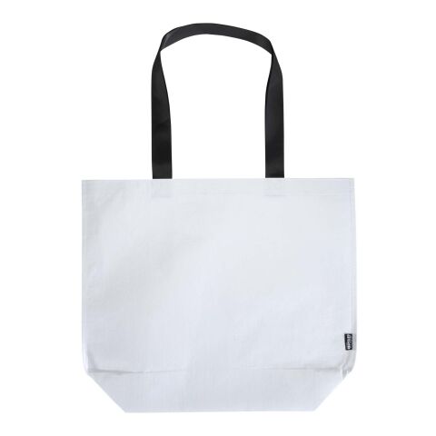 Bolsa Tote gran tamaño de 30l de material reciclado GRS con doble laminado "Duo" Estándar | Blanco | sin montaje de publicidad | no disponible | no disponible